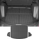 powoq Fuel Trunk Mat Compatible with 2017-2022 Honda CRV Cargo Mat All Weather Cargo Liner Replacement for 2017-2019 2020 2021 2022 Honda CRV Accessories (Fit 17-22 Fuel Model, Trunk Mat)