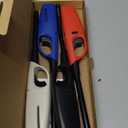 4 Pack Lighter Refillable Butane Lighters, Flexi-Wand Long Lighters for Candle Camping Fireplace Party BBQ Grill(Fuel Not Included)