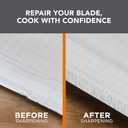 Chef'sChoice 15XV Professional Electric Knife Sharpener with Durable Metal Housing & 100-Percent Diamond Abrasives and Precision Angle Guides for Straight Edge and Serrated Knives, 3-Stage, Metallic