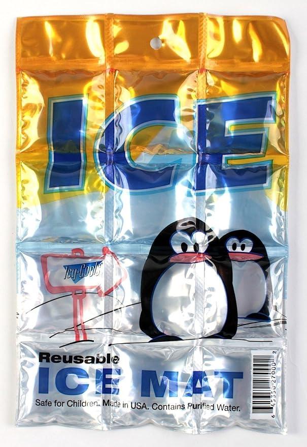 4 x Icy Cools Penguin Reusable Ice Mat - 6 Pack