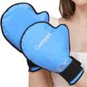 Hand Ice Pack Gloves for Pain Relief, 2 Pack Full Hot Cold Therapy Gloves for Arthritis, Gel Ice Pack for Injures, Carpal Tunnel, Swelling, Suregry, Working Hands, Chemotherapy Neuropathy (Blue)