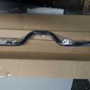 25.4 Bike Handlebar - 30mm, 55mm, 70mm, 90mm,120mm Riser Handlebar - 620mm Aluminium Alloy Mountain Bike Bicycle Handlebars (25.4-90mm Rise)