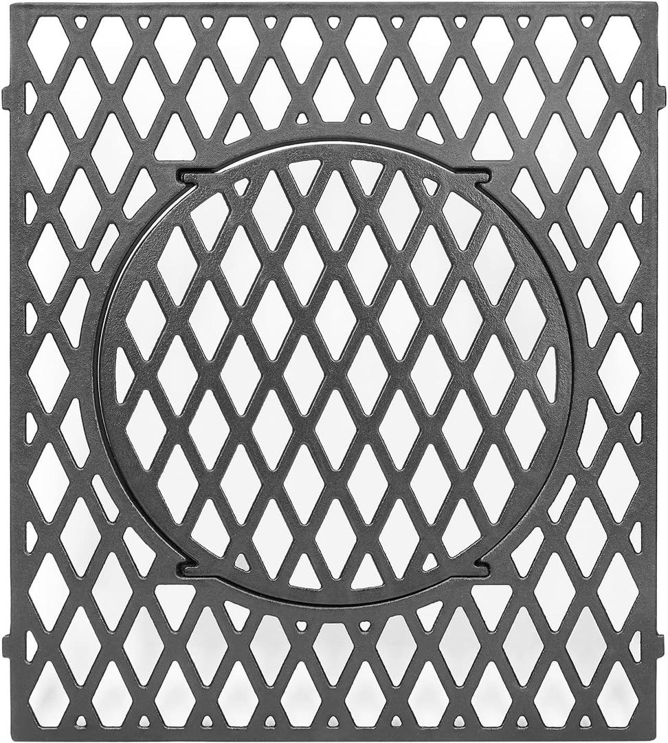 Cast Iron Sear Grate for Weber New Genesis 2022 Gas Grills, BBQ Grilling Grate Replacement for Weber Crafted Frame Kit