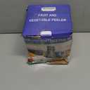 Electric Grape Peeler & Garlic Peeler Machine - Automatic Skin Remover for Cherry Tomatoes & Small Fruits - Portable Rechargeable Small Fruit Peeler Machine for Salads, Baby Food and Kitchen Gadgets (Blue)