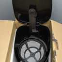 Mueller 12-Cup Drip Coffee Maker - Borosilicate Carafe, Auto-Off, Reusable Filter, Anti-Drip, Keep-Warm Function, Clear Water Level Window Coffee Machine, Kitchen Essentials & Accessories (Black)