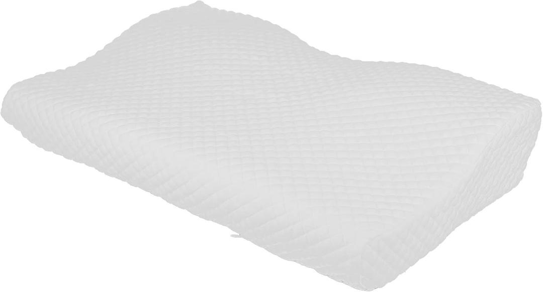 Memory Foam Pillow Orthopedic Ergonomic Cervical Sleeping Pillows with Pillo Case Reduce Neck Pain and Shoulder Stiffness, 23"×12"