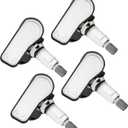 Qty(4) BOXI Tire Pressure Sensor TPMS for Mercedes-Benz C E S CL CLA CLS G GL GLK/for Smart Fortwo A0009050030Q05 A0009050030 (Pack of 4)