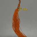 GraduationMall Single&Multiple Color Graduation Tassel with 2025 Year Charm, Orange