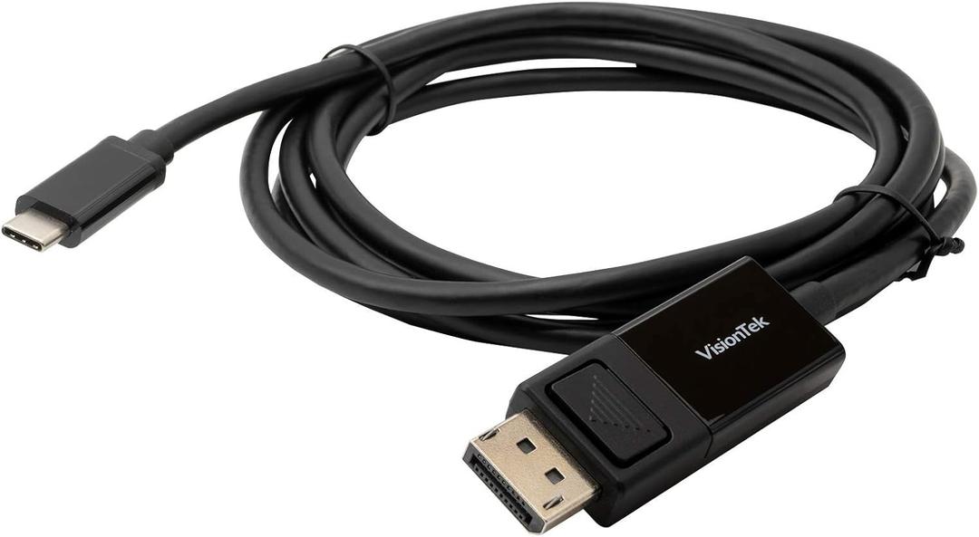 VisionTek USB-C to DisplayPort 1.4 Bi-Directional 2M Active Cable (M/M) (901288)