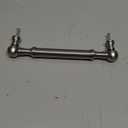 Allied Brass W-3/8 8 Inch Door Pull, 8" x 3/4", Satin Nickel