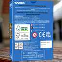 QUOKKA Kids Conversation Cards Game - Break The Ice Game for Kids and Families - Icebreaker Cards with 500+ Questions - Family Game for Kid 8-12 - Perfect for Family Games Night I Travel Version