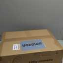 Dimmable Floor Lamp - 3 Lights Arc Floor Lamps for Living Room, 1000LM Modern Tall Standing Lamp With Gray Shades & Heavy Base, Mid Century Tree Floor Lamp for Bedroom Office, 3 LED Bulbs Included (Matte Black-Gray Linen Shades)