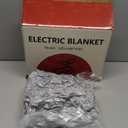 Twin Electric Blanket 62"x84" Heating Blanket Twin, Wheat Pattern Ultra-Soft Flannel & Thick Sherpa with 5 Heat Settings & 10 Hour Auto Shut-Off, ETL & FCC Certified, Machine Washable Home Use, Grey