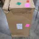 Amazon Basics Sturdy Foldable Plastic Chair, Portable, 350-Pound Capacity, Black, 6-Pack