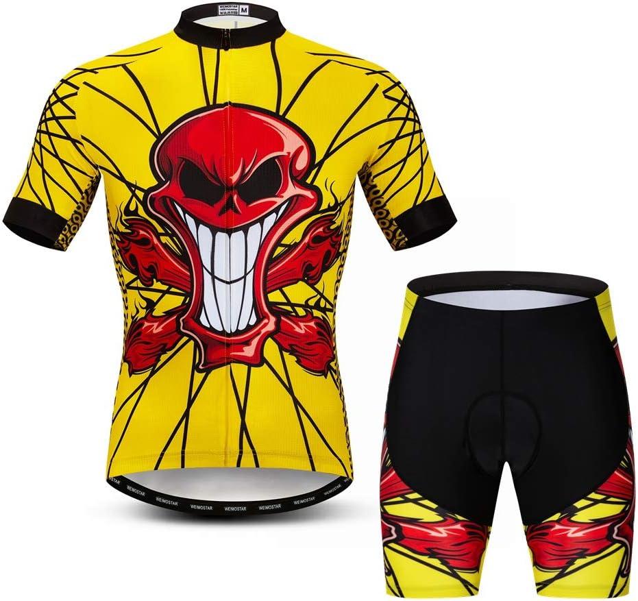 Cycling Jersey Shorts Set Pro Team Bicycle Clothing MTB Jerseys for Men