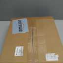 Loyoda Folding Walker with 2 Skis and 5" Wheels, Lightweight Walkers for Seniors and Adults, Supports Up to 350 Pounds, Adjustable Height, Compact Standard Walker, Blue