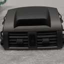 Dasbecan Center Dash A/C Outlet Air Vent Panel Dasboard with Clock Compatible with Toyota Corolla 2009-2013, AC Vent Trim Bezel Frame Cover, Replaces# 55670-02340 5567002340