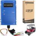 10L0L Golf Cart Voltage Reducer 36V 48V to 12V 30A 350W, Universal DC Step Down Converter, Regulator,Transformer for Yamaha EZGO Club CarBlue