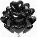 Heart-Balloons Valentine-Balloon 12PCS 18" Love Foil Balloons Birthday Party Anniversary Wedding Engagement Decorations Baby Shower Bridal Supply