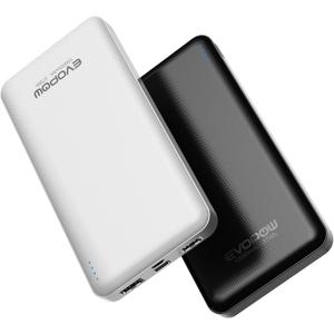 2 Pack Portable Charger, Slimmer 10000mAh Power Bank, USB C in&Out Fast Charging Battery Pack, External Portable Power Bank for iPhone 16 15 14 13 12 Tablet Headphones Samsung S23 S22 Pixel etc