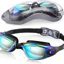 Aegend Swim Goggles, Swimming Goggles No Leaking Full Protection Adult Men Women Youth, 2 pack