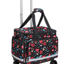 Medical Bag Rolling Roller Bag Trolley Duffel Nurses EMT CNA RN Empty for First Aid Responder Home Health Care Nursing Student Roll Duffle Bag Carry on Wheels Wheeled Work Physicians Doctor
