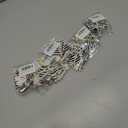 7 x Clothes for LABUBU Outfits(No Doll) 15/17cm La Bubu Doll Clothes Set with Accessaries Stylish Dress-Up Set for La Boo-Boo