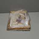 MEBRUDY 8x10 Picture Frames with Mat, Gold Photo Frames Set for Wall or Tabletop Display, 2Pack