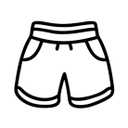 Shorts for Men Gray XXL
