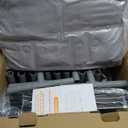 74" 50" Large Baby Playpen, Baby Playard for Babies and Toddlers, Baby Fence Play Pens for Indoor & Outdoor, Sturdy Safety Play Yard with Soft Breathable Mesh, Anti-Fall, Grey