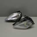 Chinese ATV Headlight Weatherproof Shockproof ATV QUAD Head Light DC 12V for 150CC 200CC 250CC 300CC