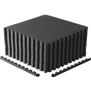 CAP Puzzle Exercise Mats | 1 Thick EVA Interlocking Foam Tiles for Home Gym Flooring | Multiple Options