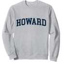 Howard Wisconsin WI Vintage Athletic Sports Design Sweatshirt Size S, Grey