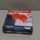 JOIEDOMI 2 Pcs Huge Inflatable Christmas Balls, 25 Inch Red Christmas Blow Ups Ornament Balls, Xmas Inflatable Decoration for Outside Xmas Decorations, Party Yard Garden Indoor Holiday Decor