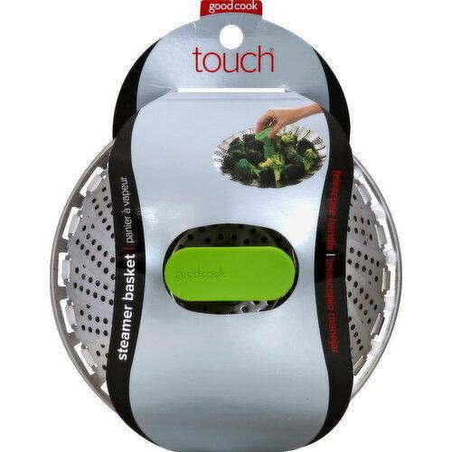 GoodCook Touch Steamer Basket - Chrome