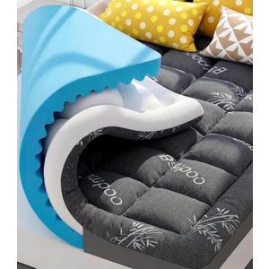 BDEUS 4 Inch Dual Layer Twin XL Size Cooling Mattress Topper