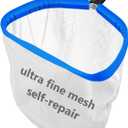 TidyMister 17.5'' Ultra Fine Mesh Pool Skimmer Net Rake for Sand Silt Pollen Debris - Super Extra Fine Nylon Cleaning Pool Net for Above Ground & In-ground Swimming Pools