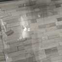 Peel and Stick Stone Backsplash, 5-Sheet Peel and Stick Stone Tiles 3D Marble Look Mosaic Tile for Kitchen Fireplace