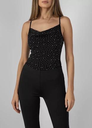 Womens Sheer Mesh Tops Glitter Sparkle Rhinestone Shirts See Through Tees Going Out Blouse SIZE S ( black )