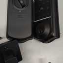 Veise VE017G-H Wi-Fi Smart Fingerprint Front Door Lock Set, Remote App Control, Keyless Entry Deadbolt with Handle, Backlit Keypad, IP55 Weatherproof, Auto Lock, Easy to Install, Matte Black