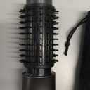 CARESKY® Cordless Curling Iron Brush, 1.5 Inch Mini Travel Hair Curler with 200 Million Negative Ions, Portable Heated Round Straightener Brush Rechargeable for Curl, Touch-Up, De-Frizz, Styling