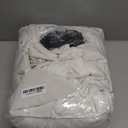 Litanika Bed in a Bag King Beige - 7 Pieces King Size Comforter Set Bedding Comforter Sets, Solid Fluffy Bed Set with Comforter, Sheets, Pillowcases & Shams