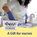 Nurse Gifts for Women Girls Nurse Makeup Bag Gifts for Nursing Nurse Christmas Gifts for Nurse Student Graduation Gifts for Nurse Practitioner Gifts for Friend Nursing Student Makeup Cosmetic Bag