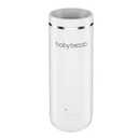 Baby Brezza Portable Warmer 3X Faster Baby Bottle Warming - Travel Breastmilk and Formula Warmer - Safe, Even Heating - Up to 9oz - No Adapters, White