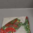 Elrene Home Fashions Holly Traditions Fabric Wrinkle Resistant Holiday Tablecloth, 60" x 144", Oblong, Multi