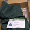 CoolSub 2 Packs Plant Cover Freeze Protection Blanket, 36''x36''x38'' Outdoor Garden Fabric Cover with Poles and Stakes for Winter Frost, Shade Cloth Plant Guard for Shrubs, Small Trees, Green