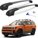 300lbs Lockable Roof Rack Cross Bars Compatible with 2024 2025 2026 Hyundai Santa Fe & Santa Fe Hybrid with Raised Side Rails (Not for SE), Aluminum Heavy Duty Crossbar Luggage Accessories