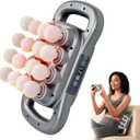 16-Head Deep Tissue Massage Gun 2026, Portable Handheld Back Massager, 9 Modes & 9 Intensity Levels Electric Percussion Muscle Body Massager for Neck and Shoulder Pain Relief, Gifts for Men & Women