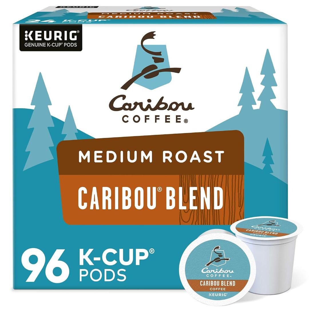 Caribou Coffee, Caribou Blend K-Cup Portion Pack for Keurig K-Cup Brewers (96 Count)