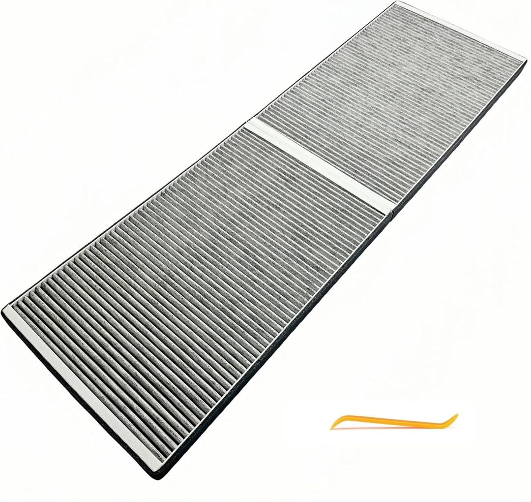 HEPA Air Filter Replacement for Tesla Model X 2015-2020,Intake filter,Foldable Upgrade Activated Carbon Replacement Low Wind Resistance